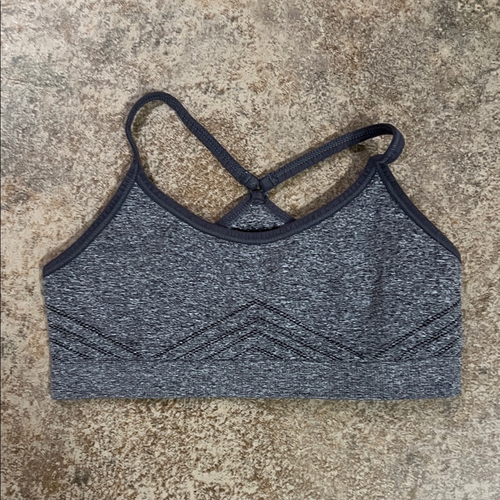 Reebok Charcoal Sports Bra